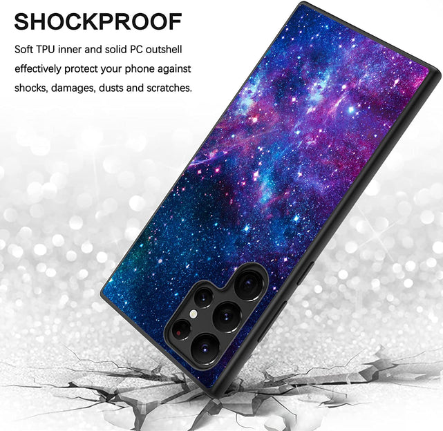 Redpepper Galaxy S22 Ultra custodia fosforescente stelle