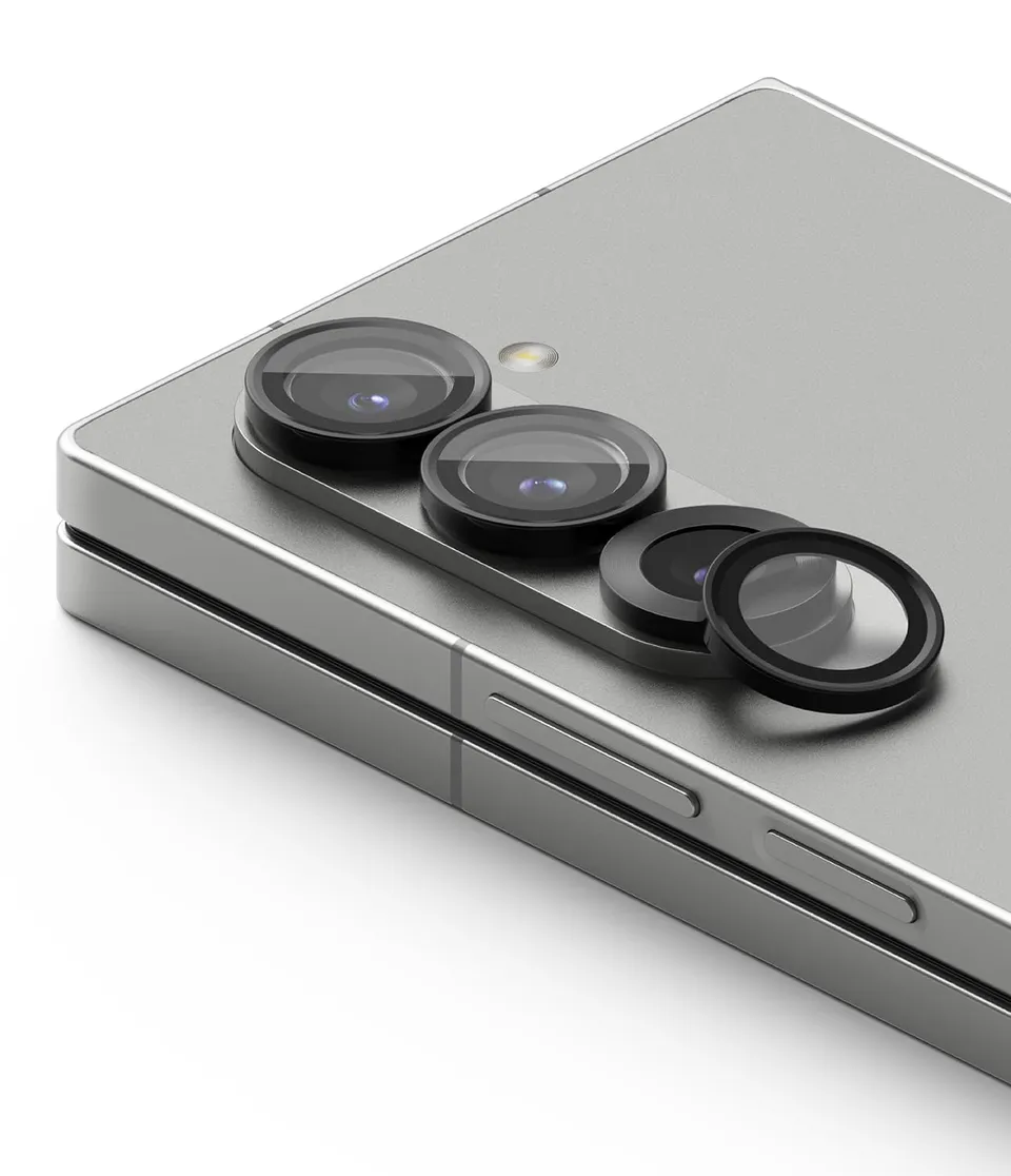 Ringke Camera Lens Frame Glass Z Fold 6 argento