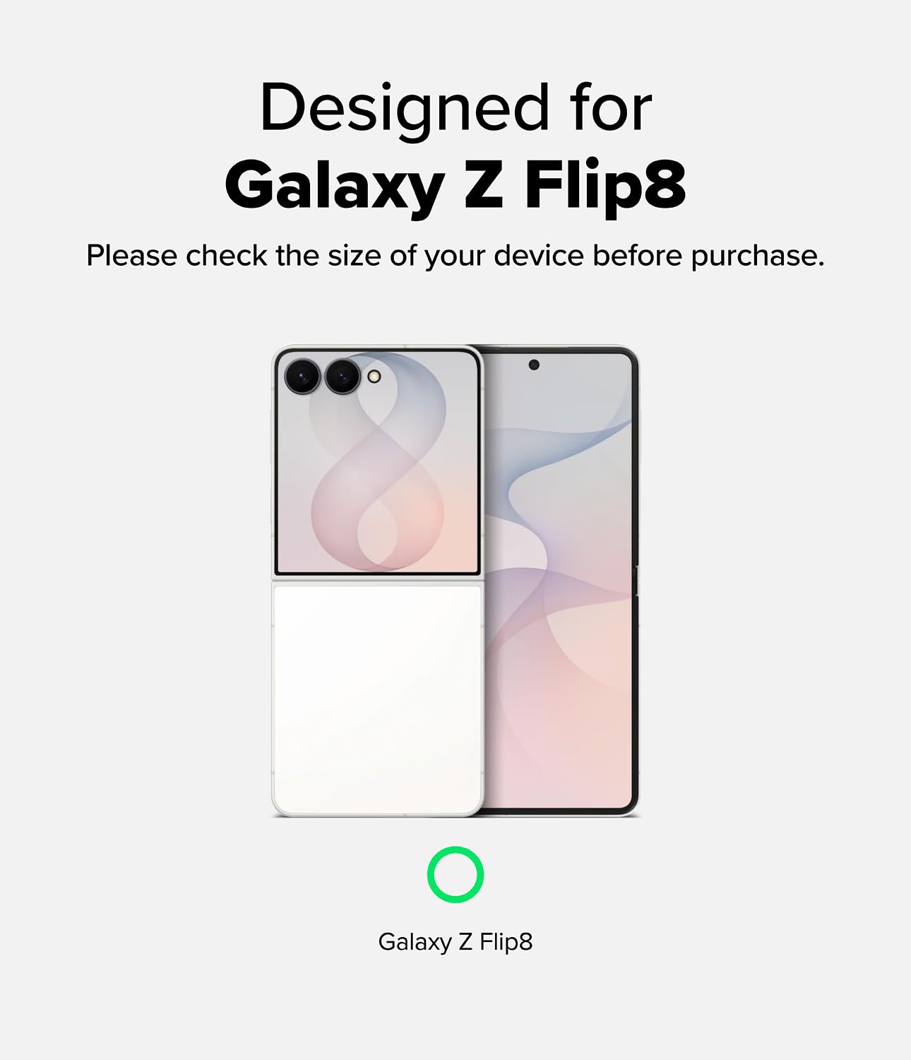 Ringke Camera Lens Frame Glass Vetro Galaxy Z Flip 8 temperato