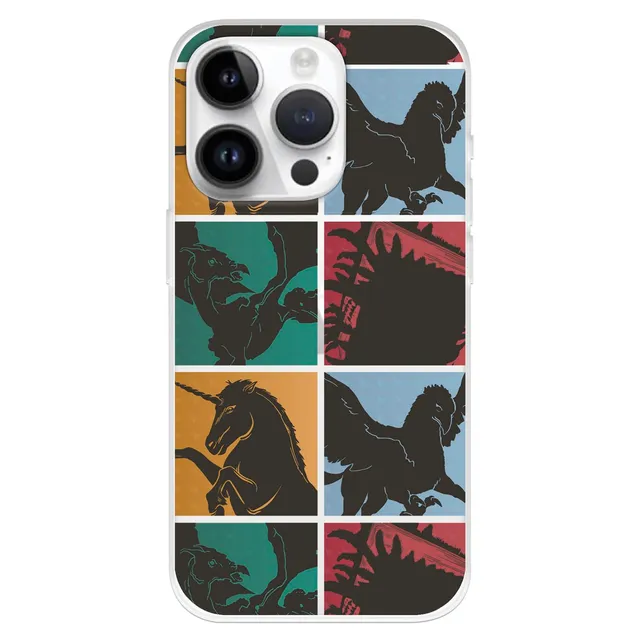 Harry Potter Magic cover iPhone 15 Pro silicone trasparente