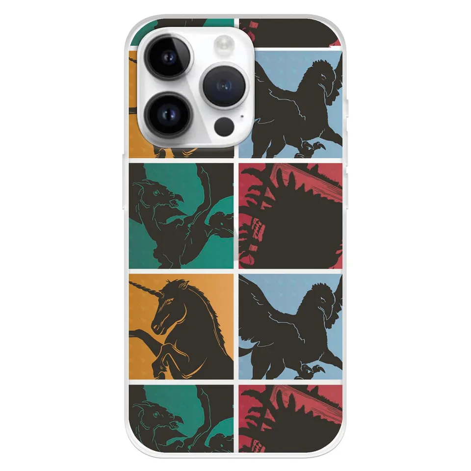 Harry Potter Magic cover iPhone 15 Pro silicone trasparente