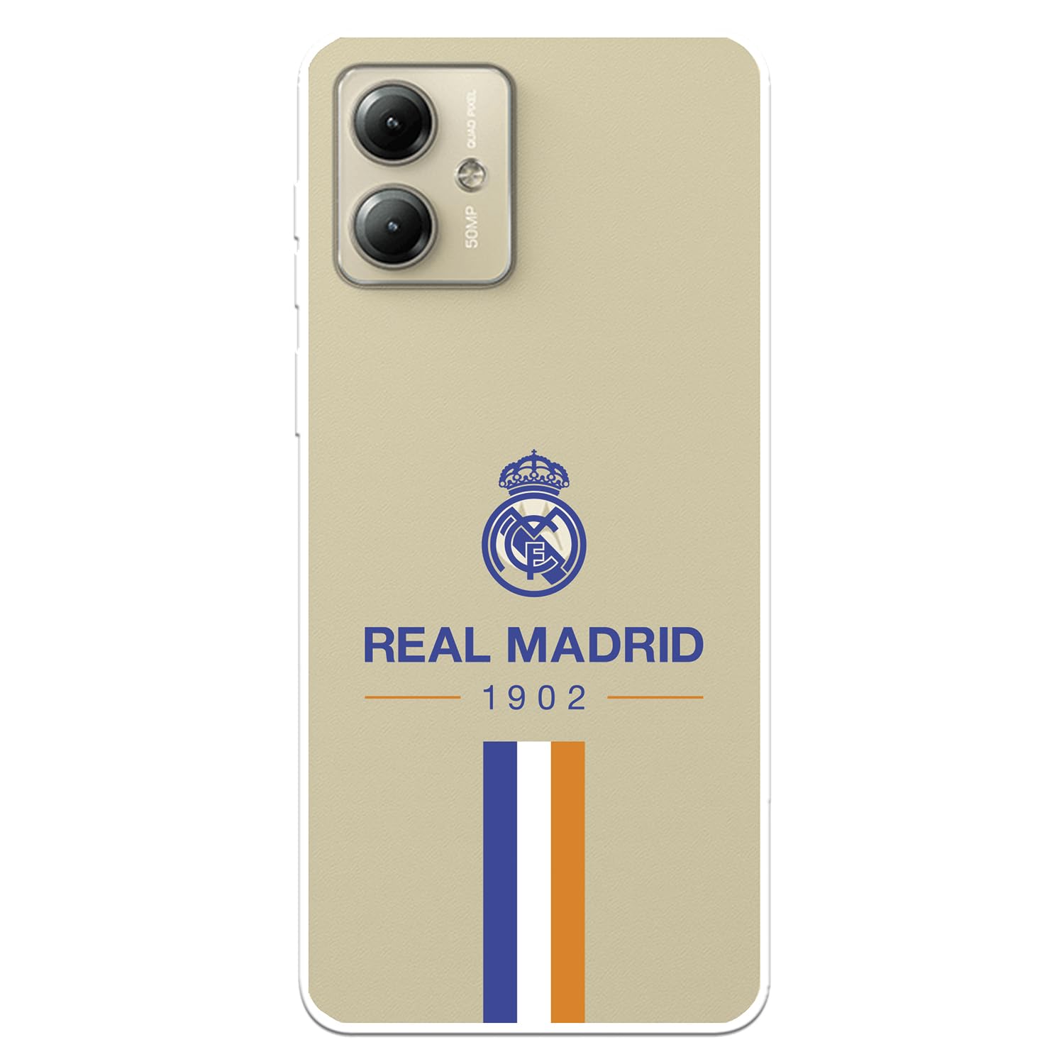 La Casa de las Carcasas Squadre cover Moto G14 Real Madrid 1902 trasparente