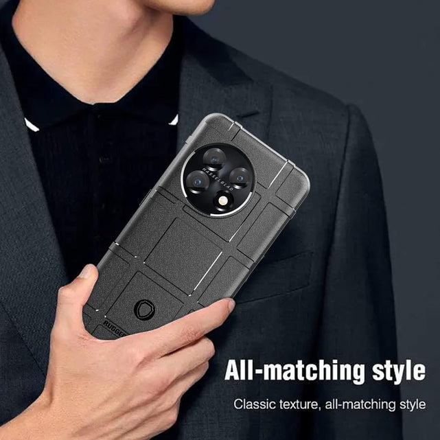 Redpepper OnePlus 11 cover nera antiurto TPU