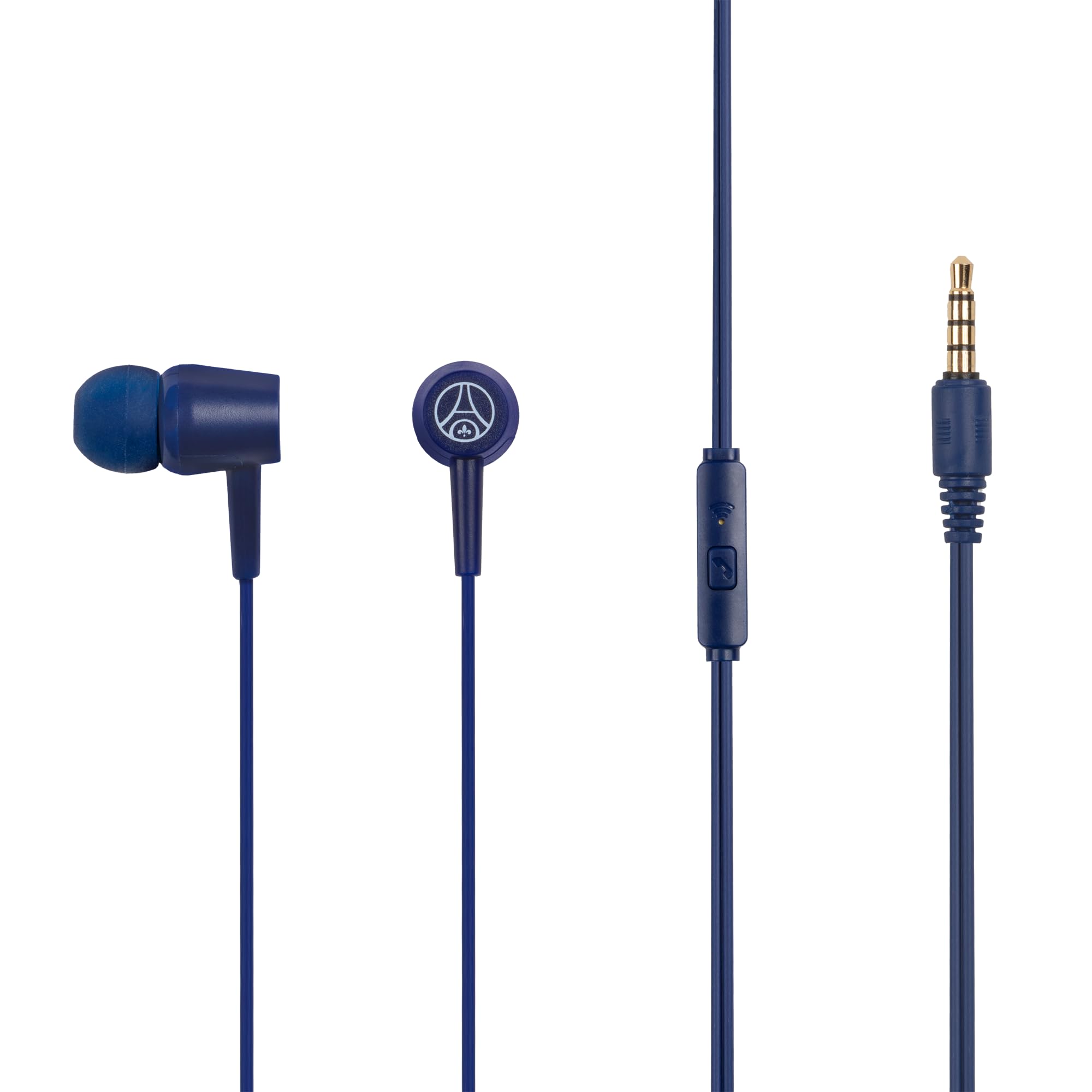 Konix PSG Auricolari Cavo Jack 3,5 mm Blu Driver 10 mm