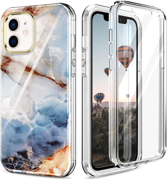 Redpepper iPhone 12 Mini cover 360 con pellicola integrata