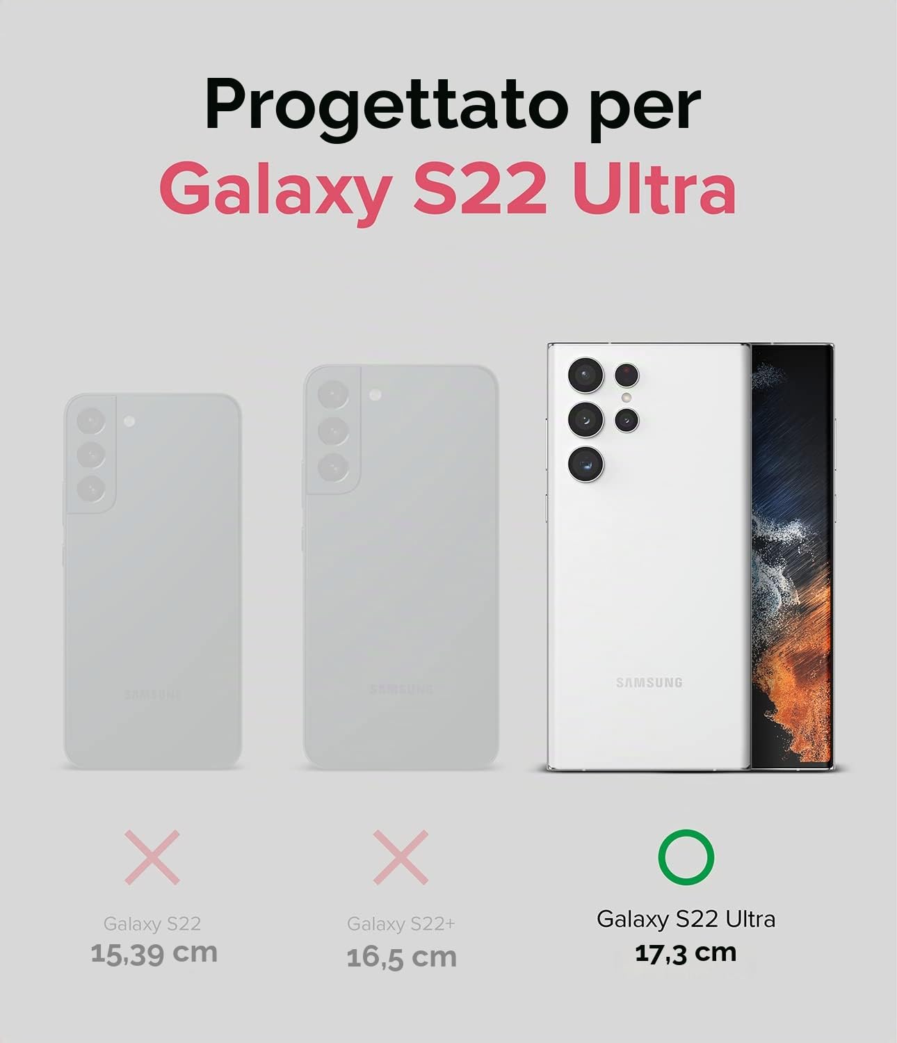 Ringke Fusion-X Cover Galaxy S22 Ultra Antiruto Black