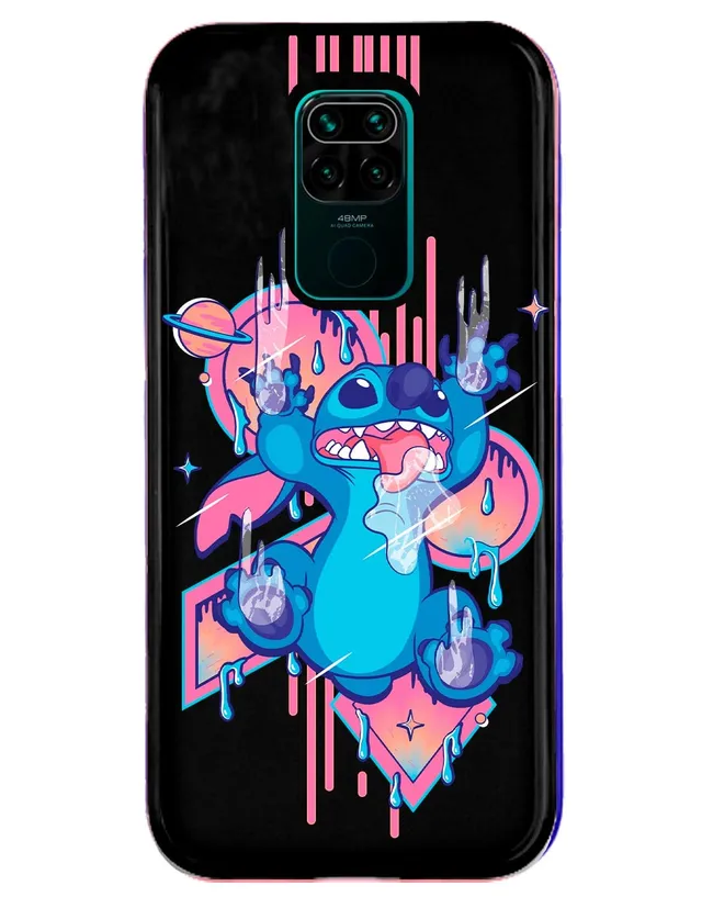 La Casa de las Carcasas Stitch Cover Redmi Note 9 Silicone Nero