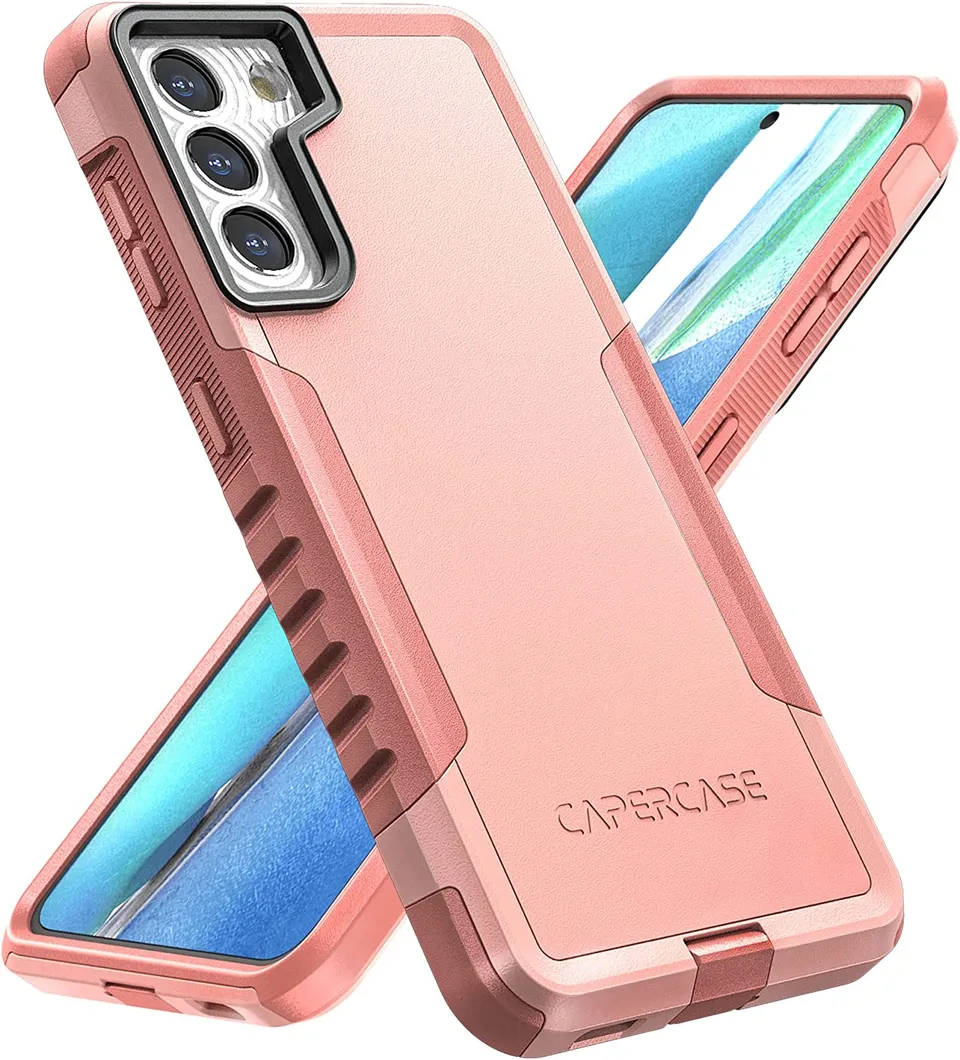 Redpepper Galaxy S21 cover rosa antishock leggera