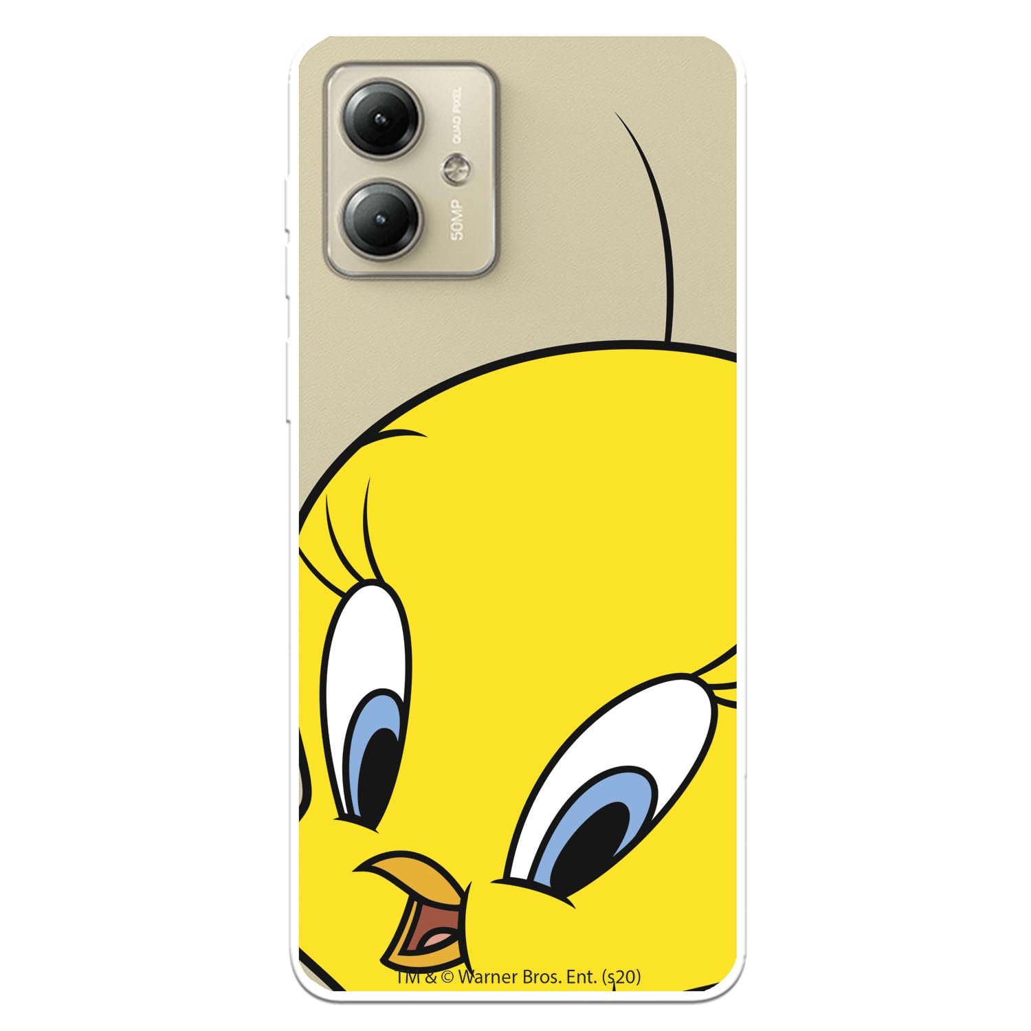 La Casa de las Carcasas Moto G14 cover Bugs Bunny silicone trasparente