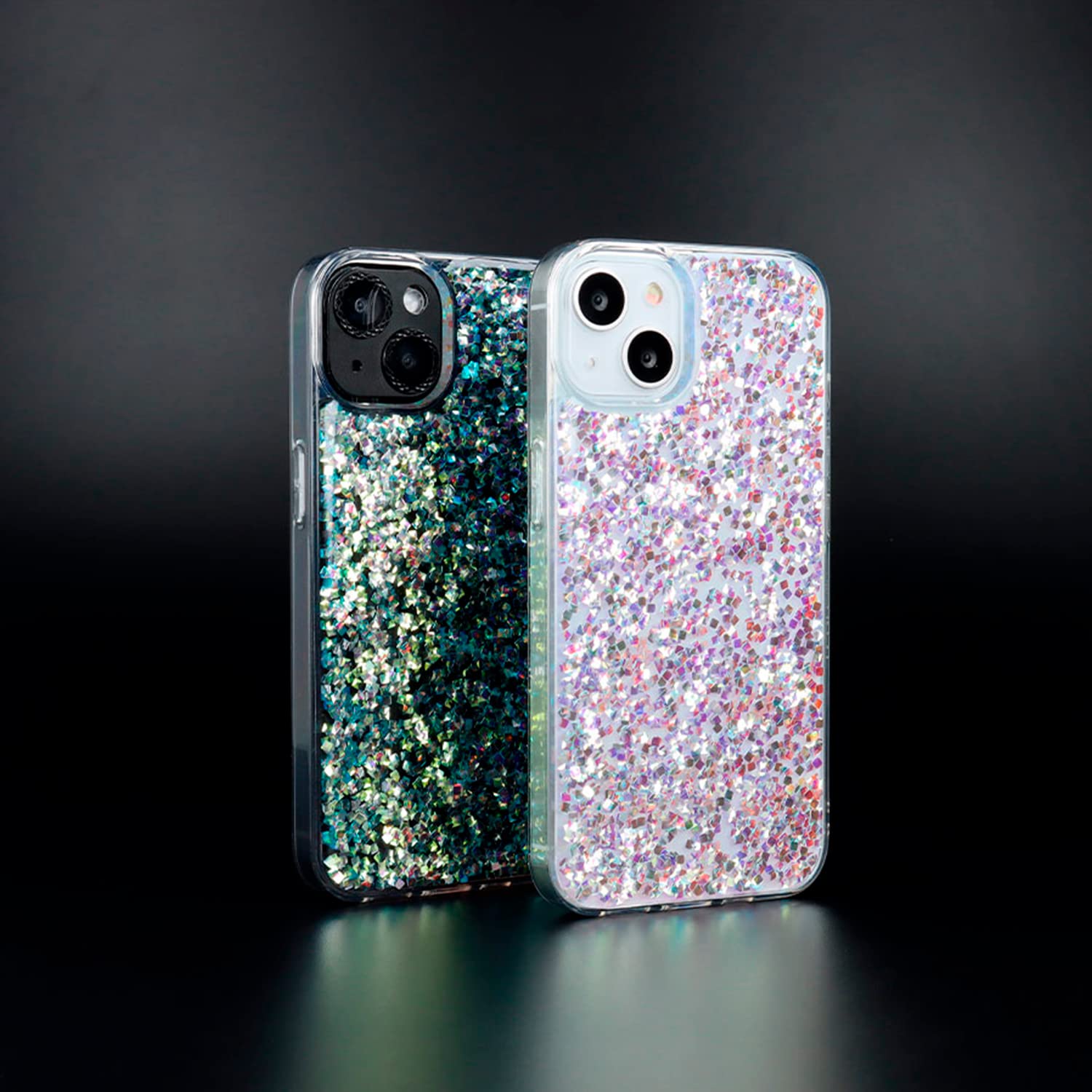 La Casa de las Carcasas Cover Redmi Note 9S custodia malva glitter