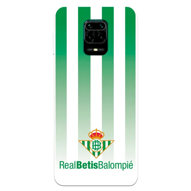 La Casa de las Carcasas Squadre Custodia Redmi Note 9S Betis Strisce Verdi