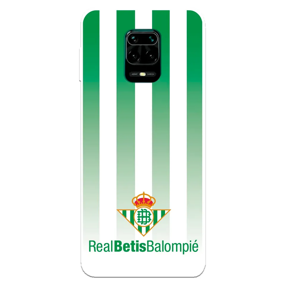 La Casa de las Carcasas Squadre Custodia Redmi Note 9S Betis Strisce Verdi