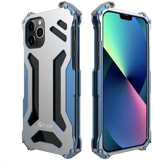 Redpepper iPhone 13 Pro Max Custodia Alluminio Antiurto