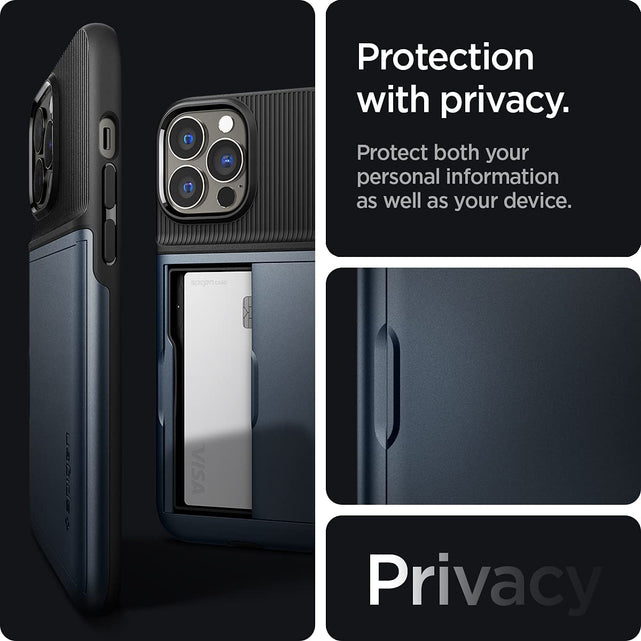 Redpepper iPhone 13 Pro Max custodia armor slate carte