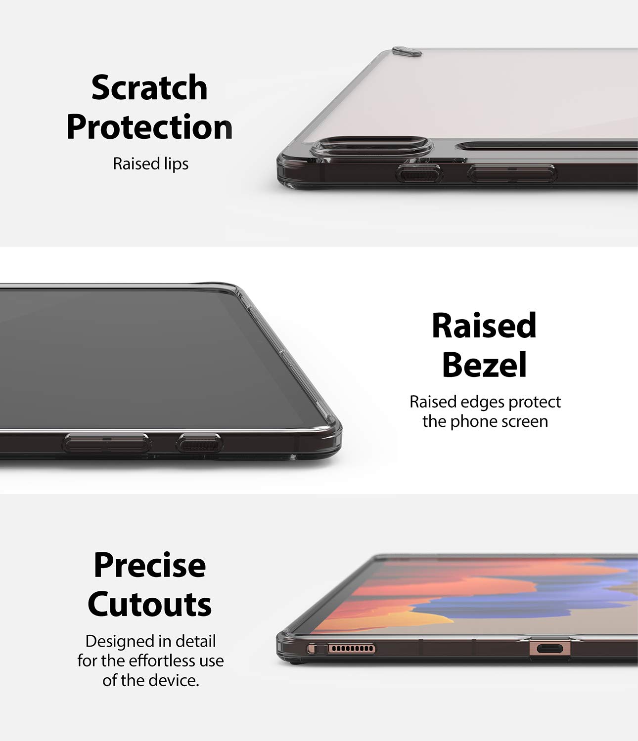 Ringke Fusion Cover Galaxy Tab S8 Plus Smoke Black Penna