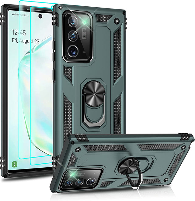 Redpepper Note 20 Ultra Cover rosso vino kickstand