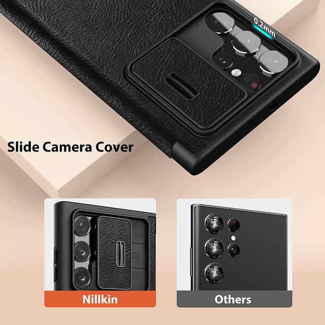 Redpepper Galaxy Cases S23 Ultra Custodia Wallet Pelle