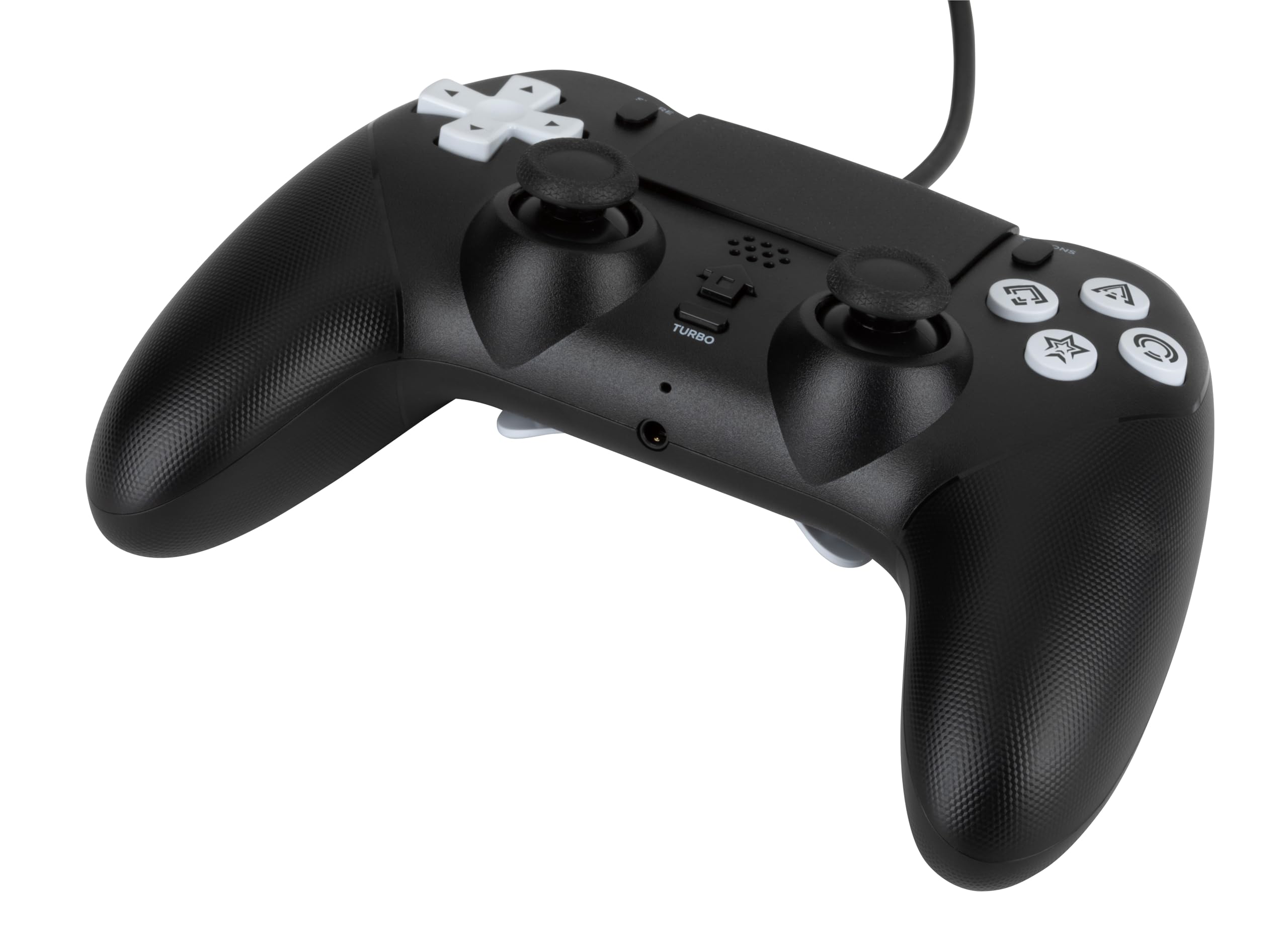 Konix Controllers controller cablato PS5 nero turbo anti-drift