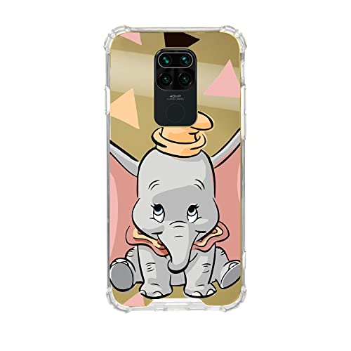 La Casa de las Carcasas Licenze Ufficiali Redmi Note 9 cover Dumbo dorato