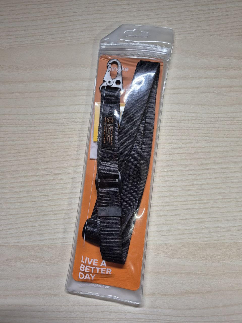 Ringke Strap Holder Link Laccetto Warm Gray Antistrappo