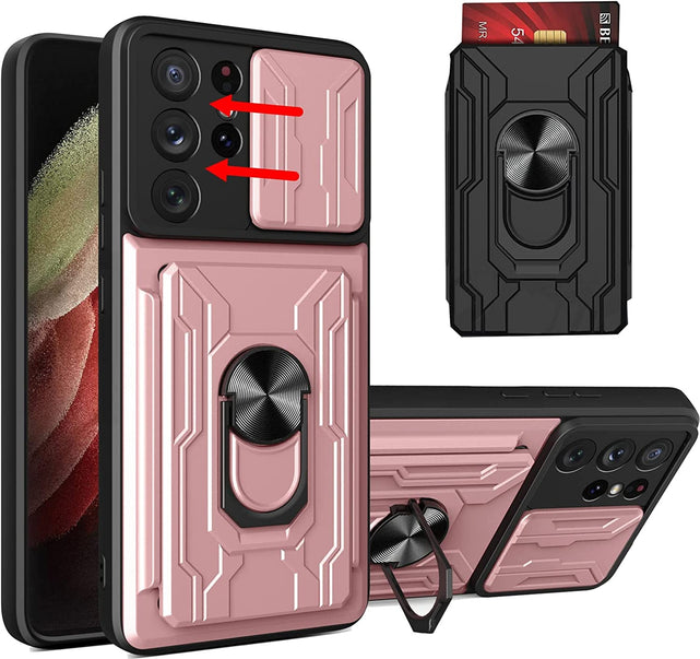Redpepper Galaxy Cases Galaxy S21 Ultra 5G cover con stand e porta carte