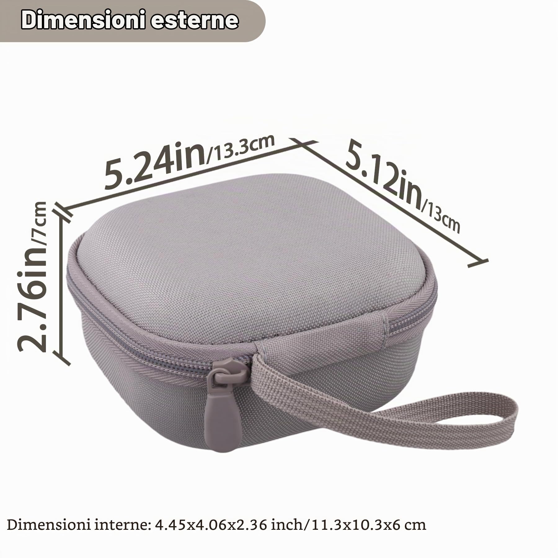 Aenllosi Speaker Case Bose SoundLink Micro 2 custodia sabbia EVA