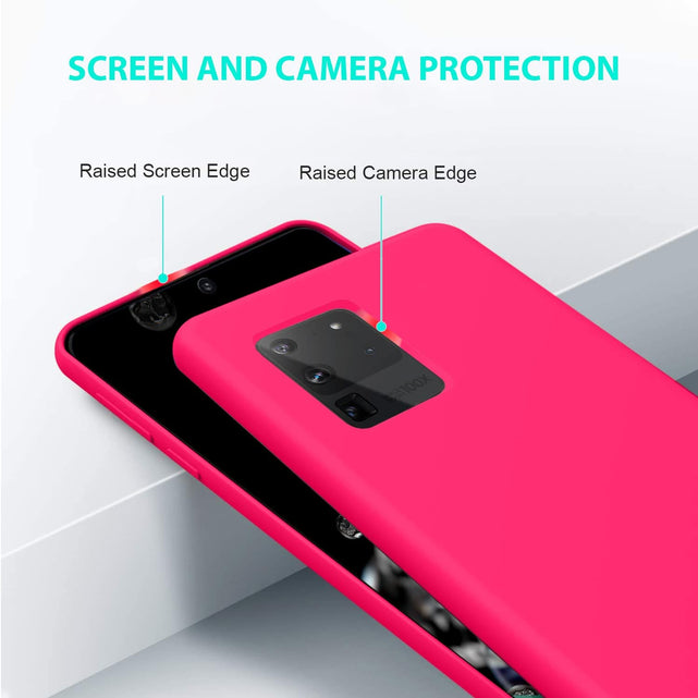Redpepper Galaxy S20 Ultra Cover Silicone Bumper Morbido