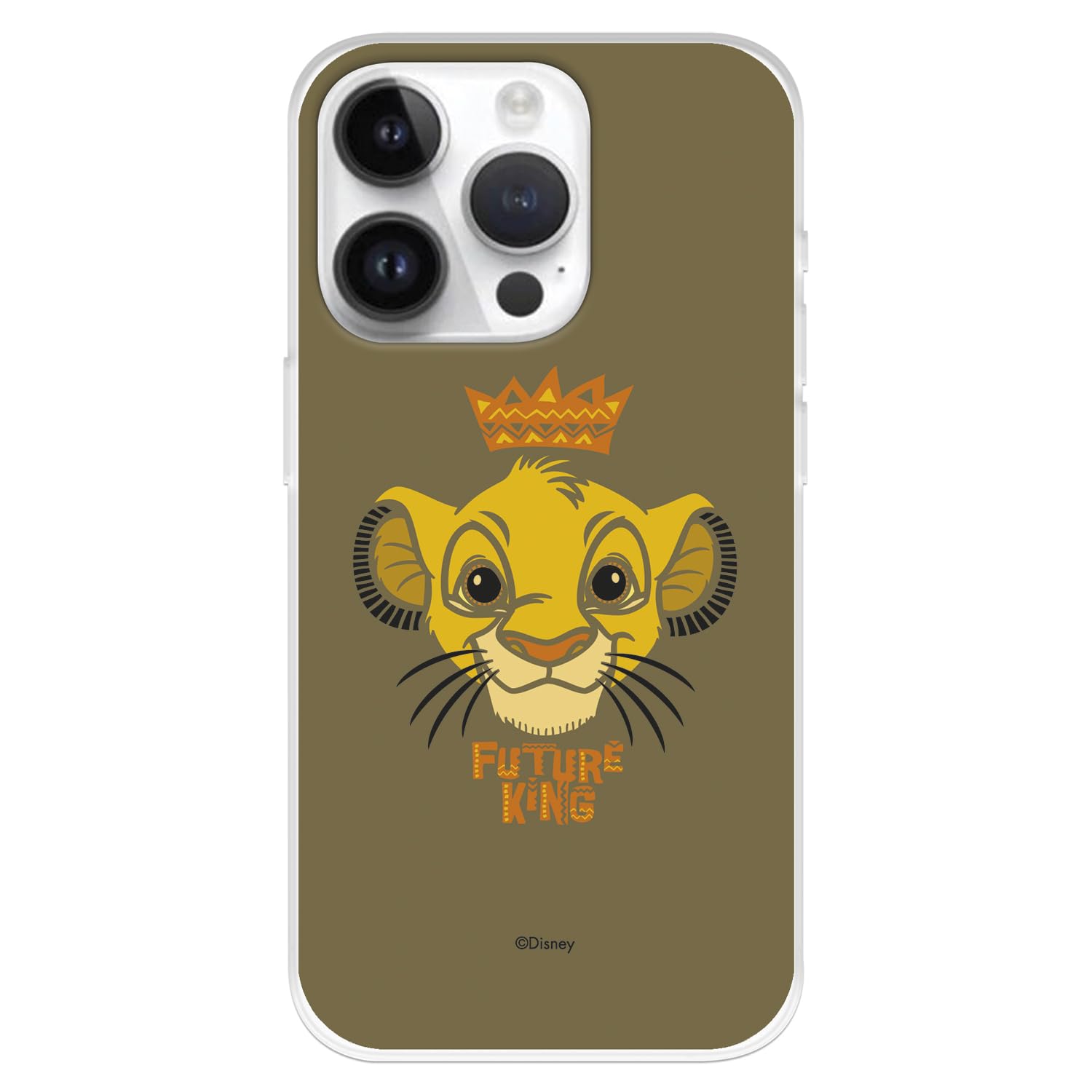 Re Leone Simba Corona cover iPhone 15 Pro silicone