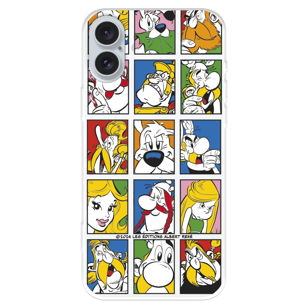 La Casa de las Carcasas Harry Potter Personaggi cover iPhone 16 Plus silicone