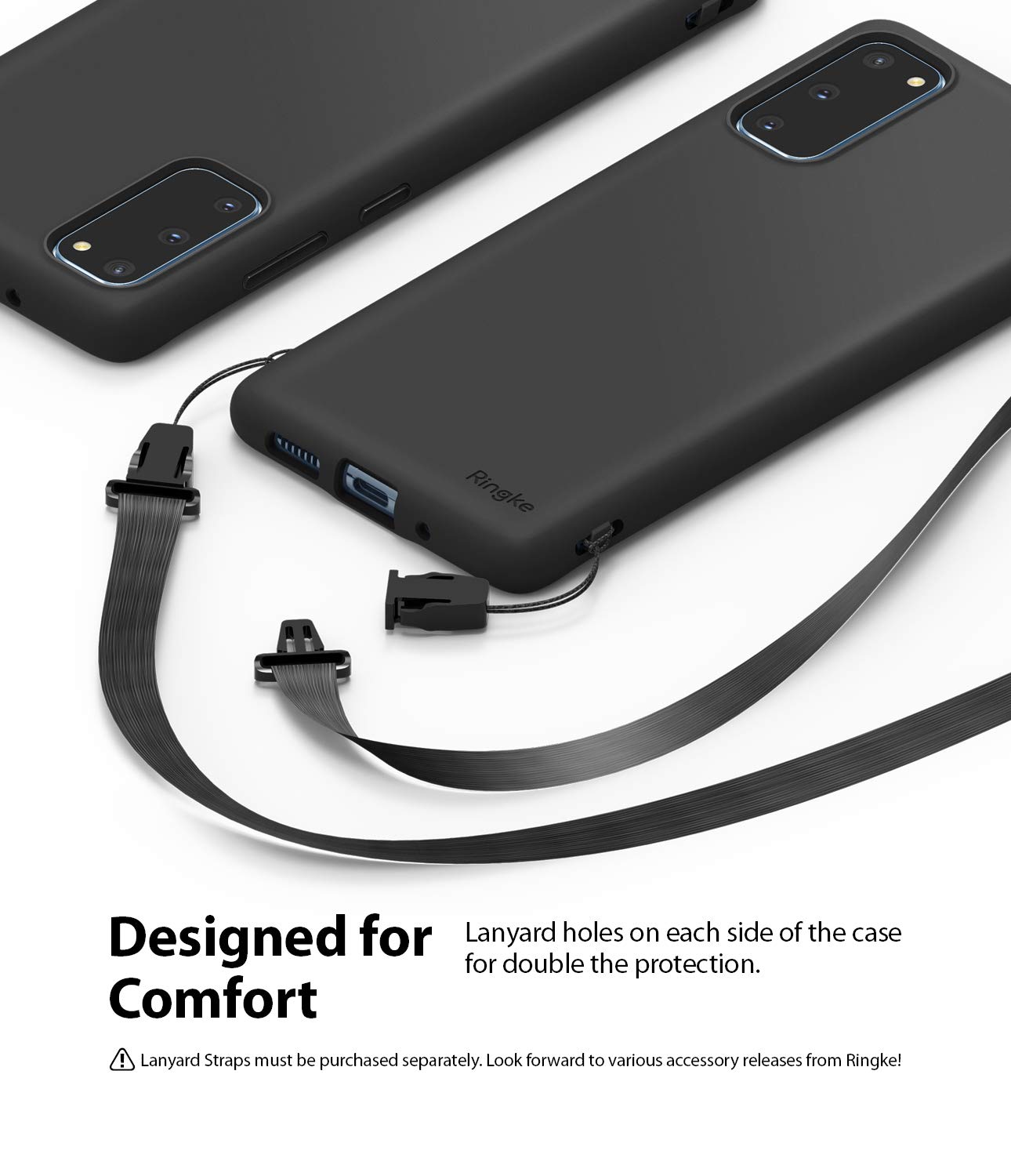 Ringke Air-S cover Galaxy S20 sottile black TPU antiurto