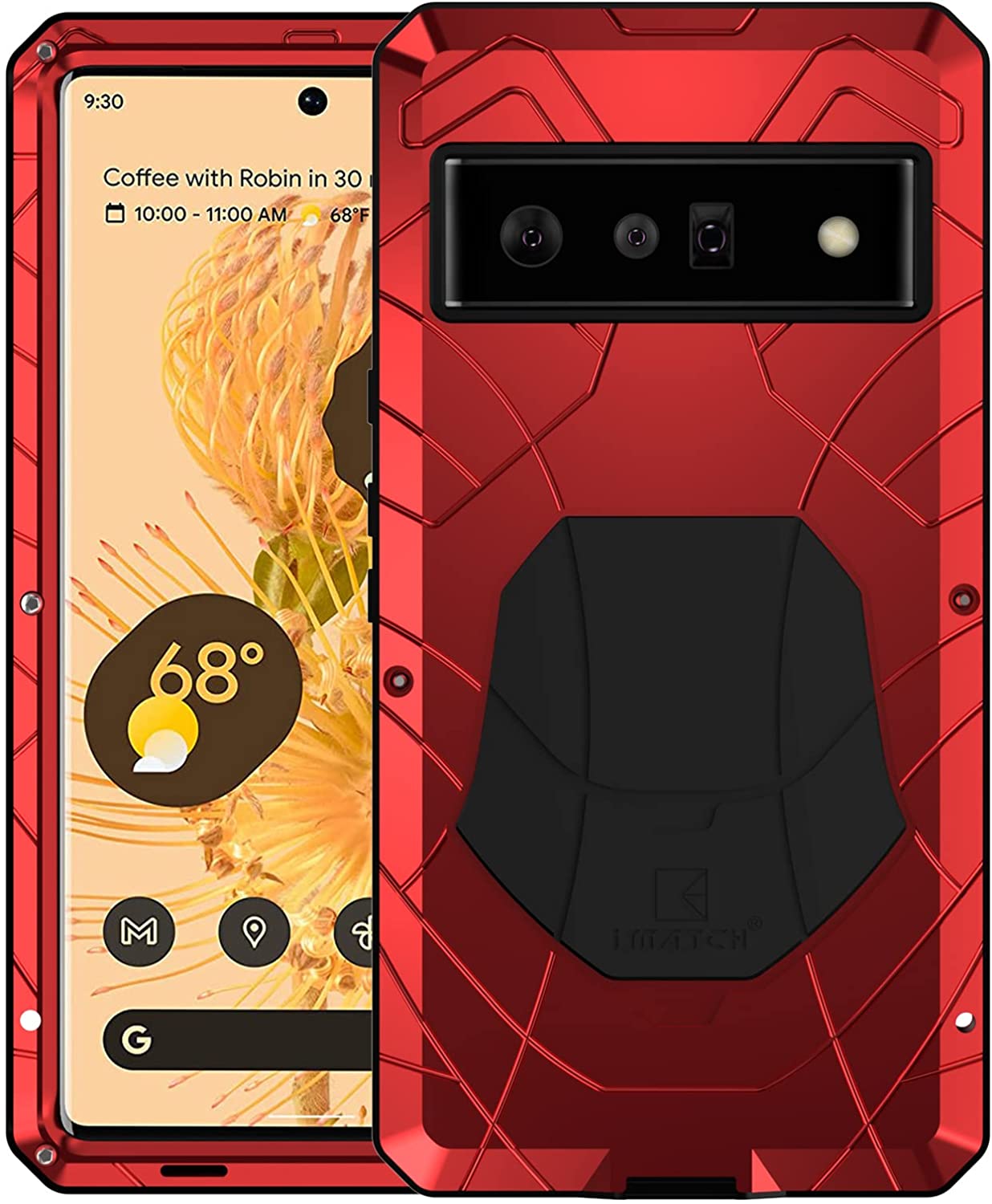 Redpepper Pixel 6 Pro cover bumper alluminio antiurto