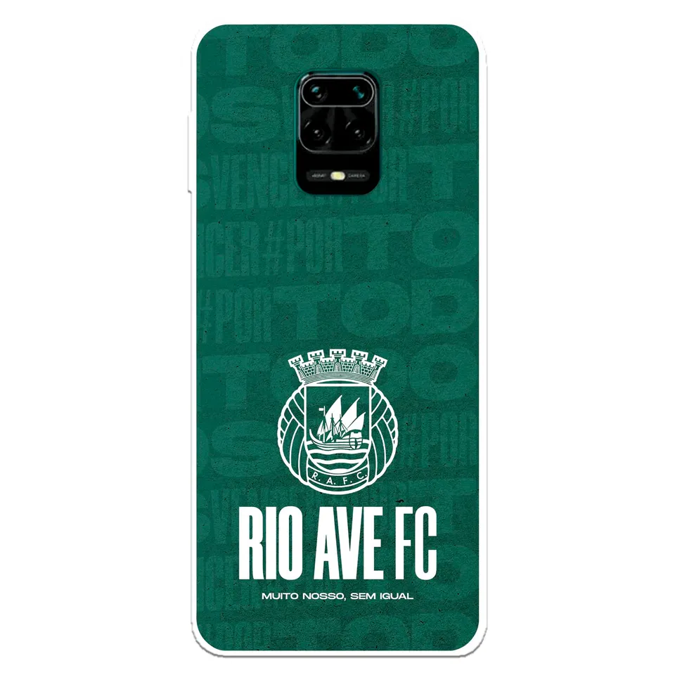 La Casa de las Carcasas Squadre Custodia Redmi Note 9S Rio Ave Scudo Verde