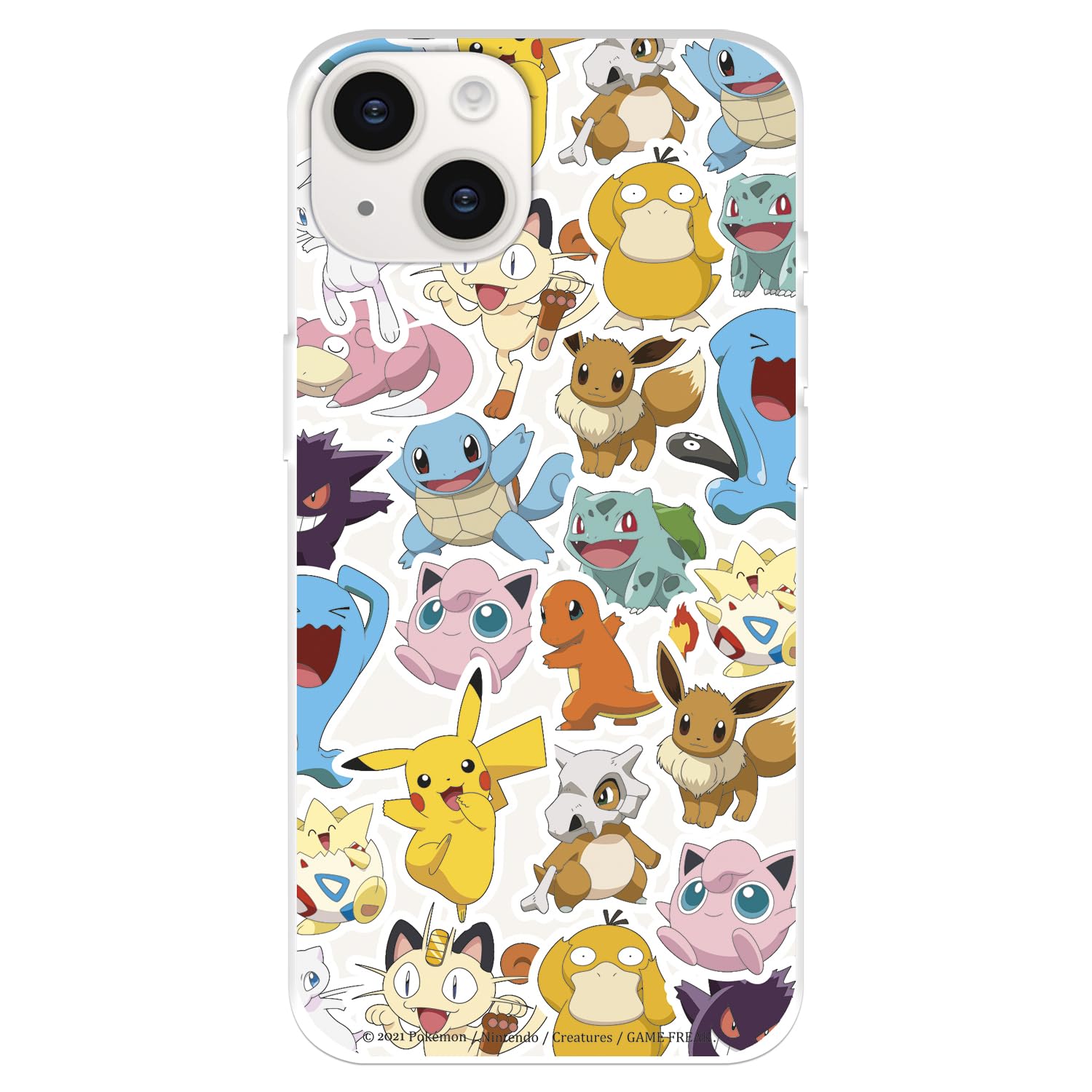 La Casa de las Carcasas Pokemon Sticker cover iPhone 15 Plus trasparente