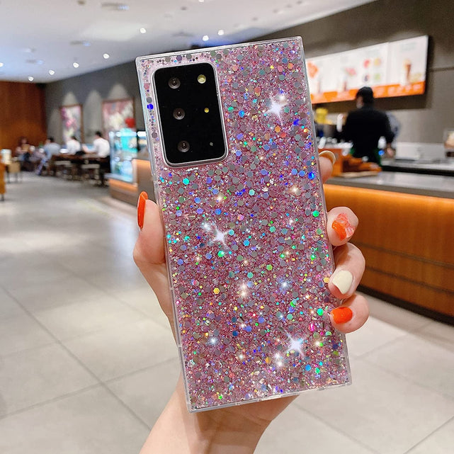 Redpepper Galaxy S22 Ultra cover glitter strass slim