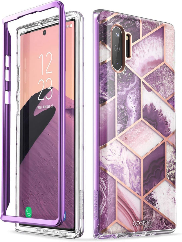 Redpepper Galaxy Note 10 Plus Cover Marmo S-Pen TPU+PC
