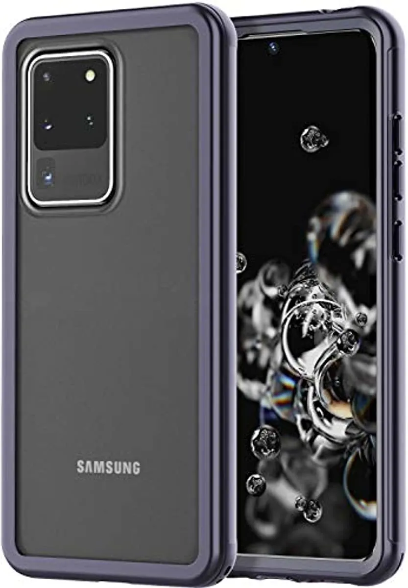 Redpepper Galaxy S20 Ultra cover nera matte antiurto
