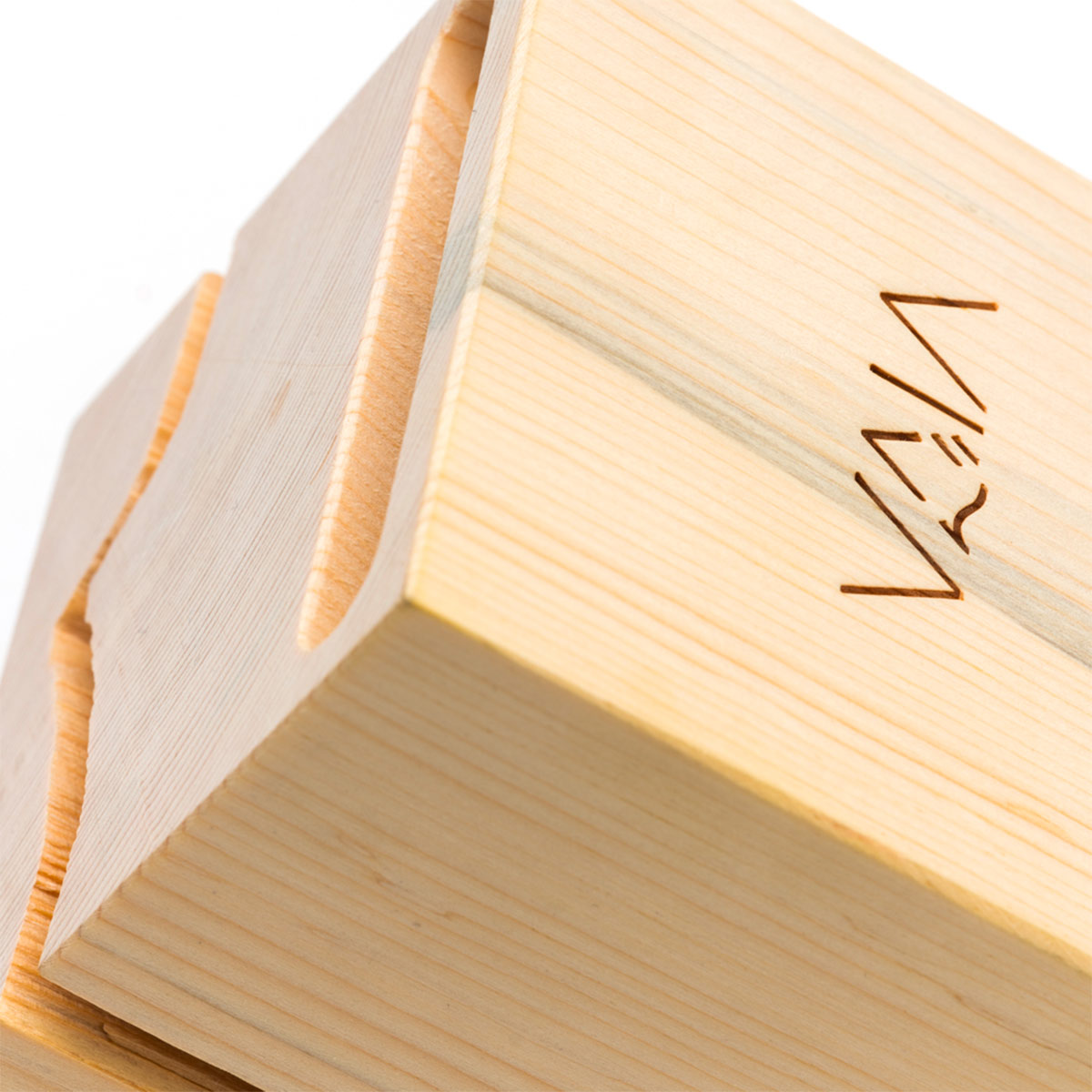 VAIA Cube Imperfetto Amplificatore Smartphone Legno Unico