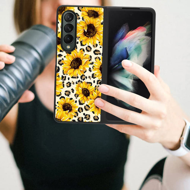 Redpepper Galaxy Fold 4 Cover Slim Girasole Leopard