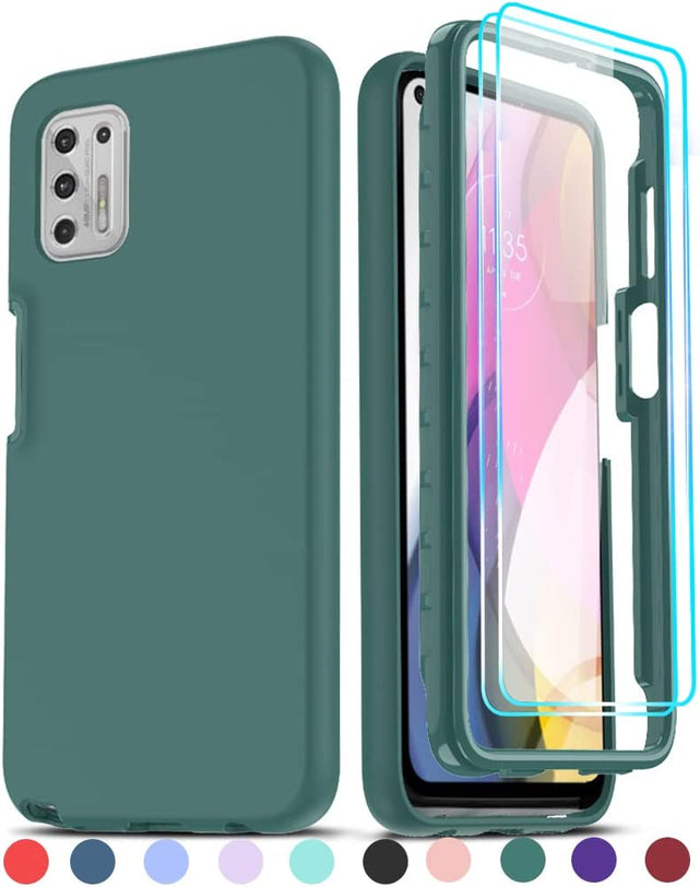 Redpepper Moto G Stylus 2021 Cover Nera Silicone Antigraffio