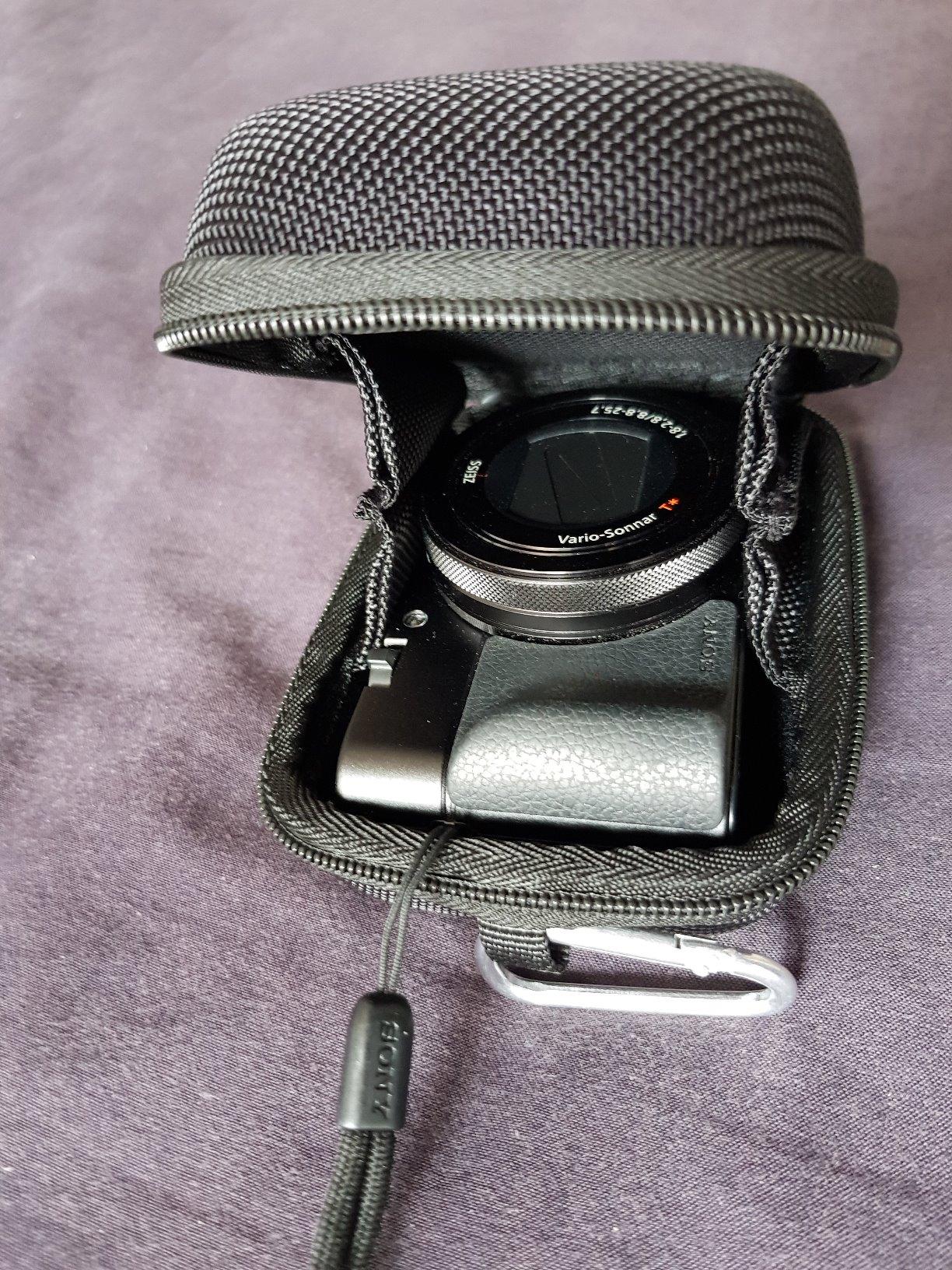 Aenllosi Camera Case Custodia Sony RX100 III-VII Nero EVA