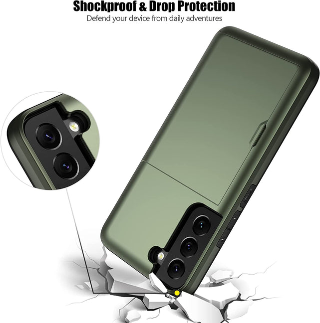 Redpepper Galaxy S22 Plus Cover Portacarte Antiurto