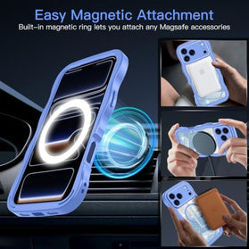 Redpepper Apple Cases iPhone 18 Pro Max cover magnetica nera + 2 vetri
