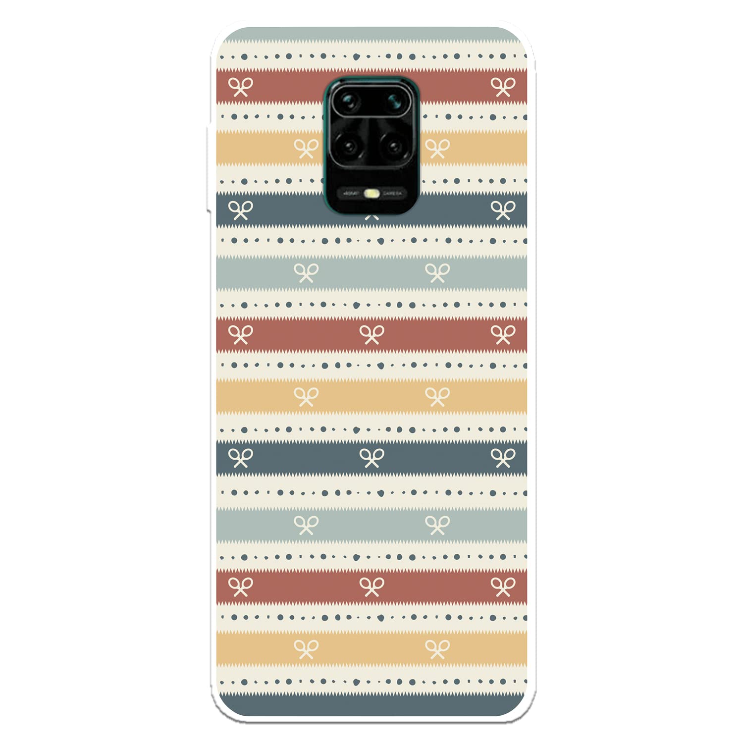 La Casa de las Carcasas Collaborazioni Redmi Note 9S cover Silbon Strisce