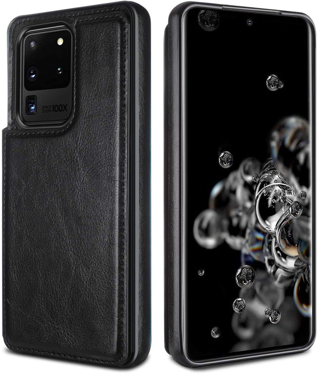 Redpepper Galaxy S20 Ultra Cover Pelle Portafoglio 3 Slot