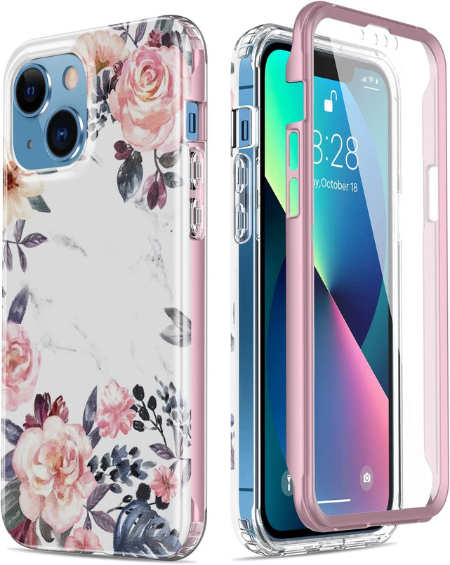 Redpepper iPhone 13 Mini Cover Corazzata Vetro Integrato Slim