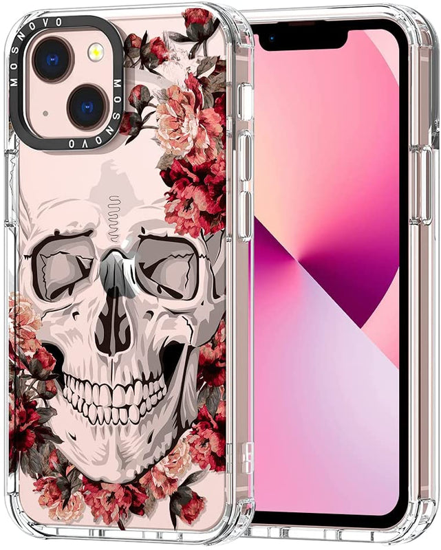 Redpepper Apple Cases iPhone 13 Mini cover leopardo trasparente slim