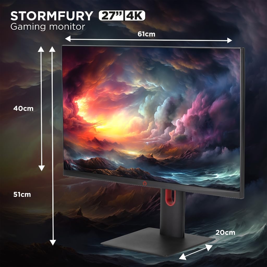 Konix Stormfury monitor gaming 27" 4K 160 Hz 1 ms IPS