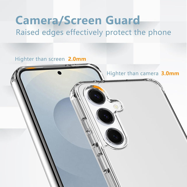 Redpepper Galaxy S25 Plus cover trasparente antiurto TPU