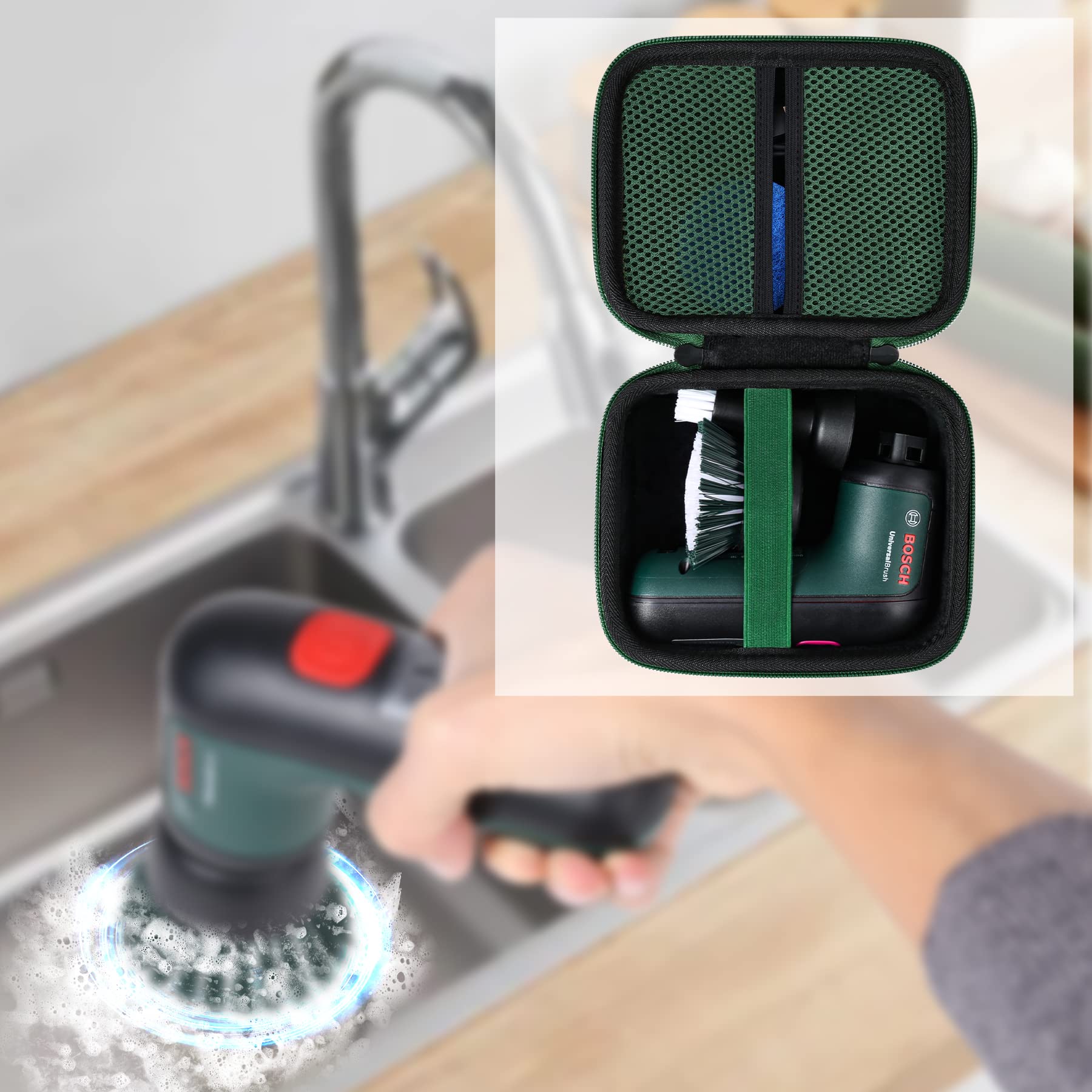 Aenllosi Tool Case Bosch UniversalBrush custodia rigida EVA