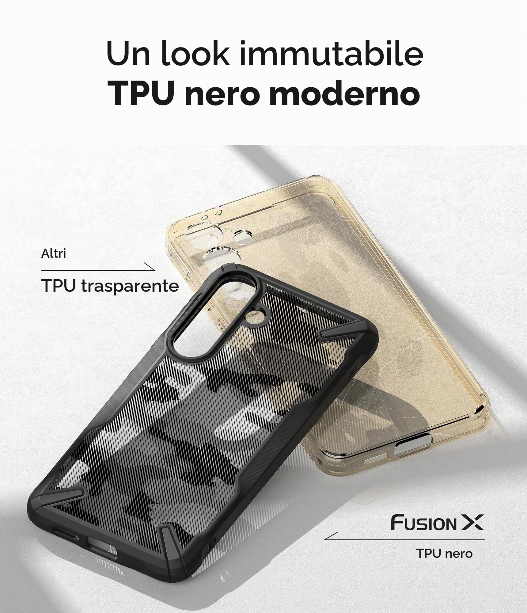 Ringke Fusion-X Cover Galaxy S25 Mimetica Camo Black